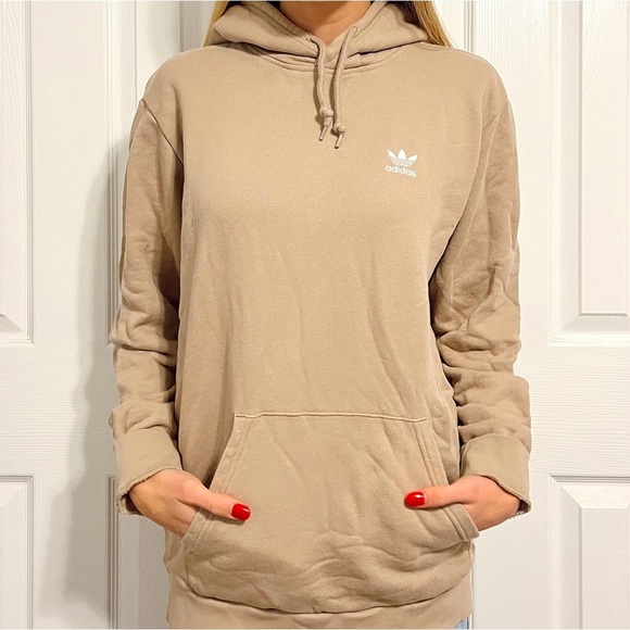 adidas sweatshirt tan